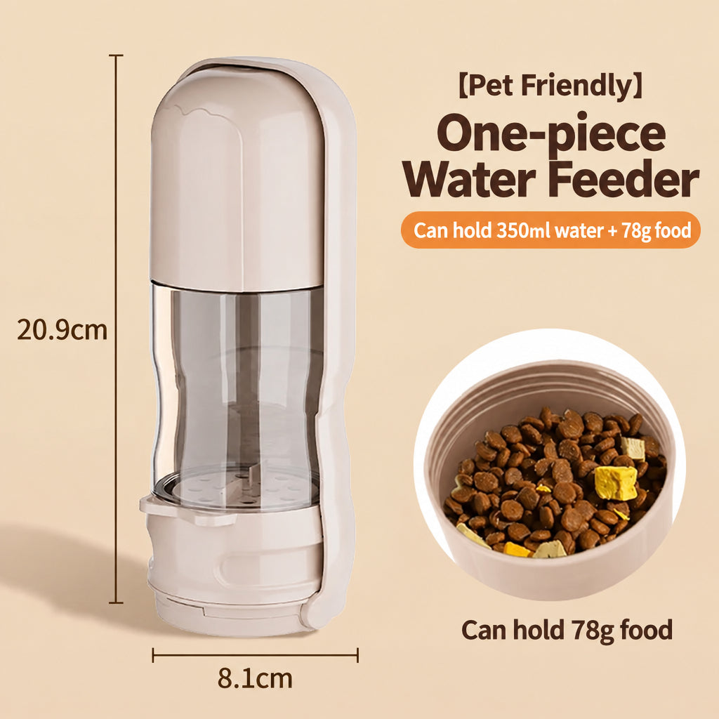 Large dog portable water bottle for outdoor adventures